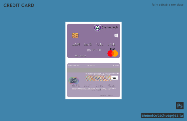 Pakistan Meezan Bank Limited Mastercard-Beispielvorschau